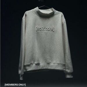 Members Only Solidcore Gray Mock Neck Sweatshirt. Brand new w tag. Size S.